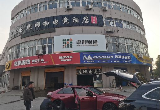 龙山铝塑板门头